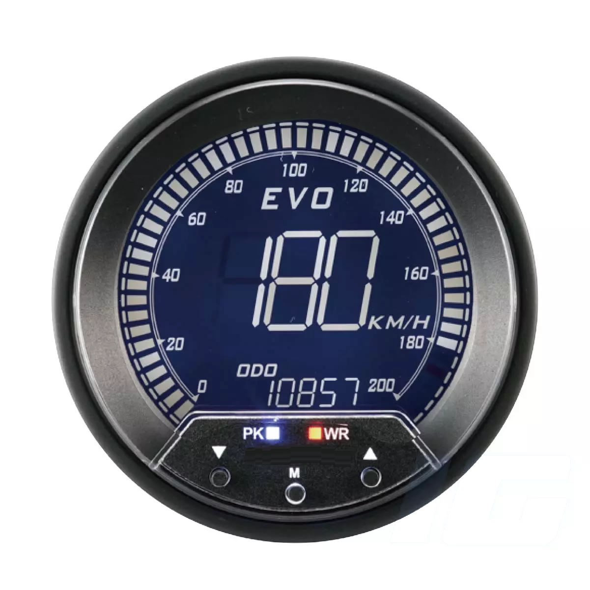 85mm LCD Performance Car Gauges - Speedometer With GPS Function and Warning and Peak For Your Sport Racing Car